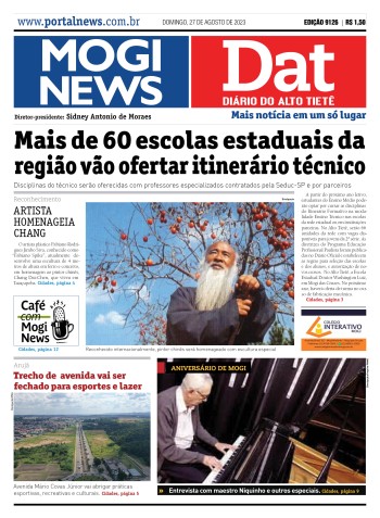 Edição Mogi News/DAT - 27 de agosto de 2023