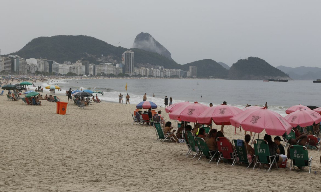 Megaestrutura e mau tempo esperam público para show em Copacabana