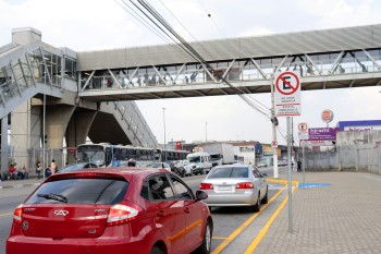 Centro terá pontos exclusivos para passageiros de transporte particular