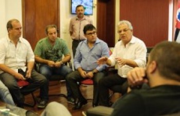 Marcos Borges recebe empresários