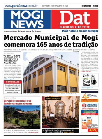 Edição Mogi News/DAT - 1 de setembro de 2023