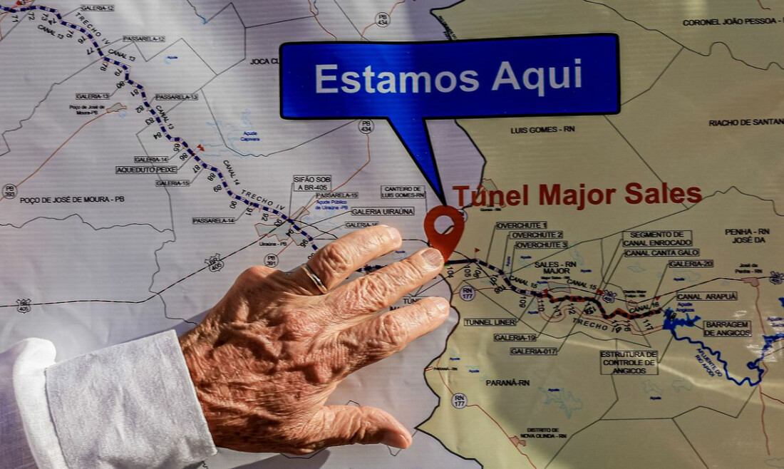 "Sonho realizado", diz Lula sobre obras da transposição