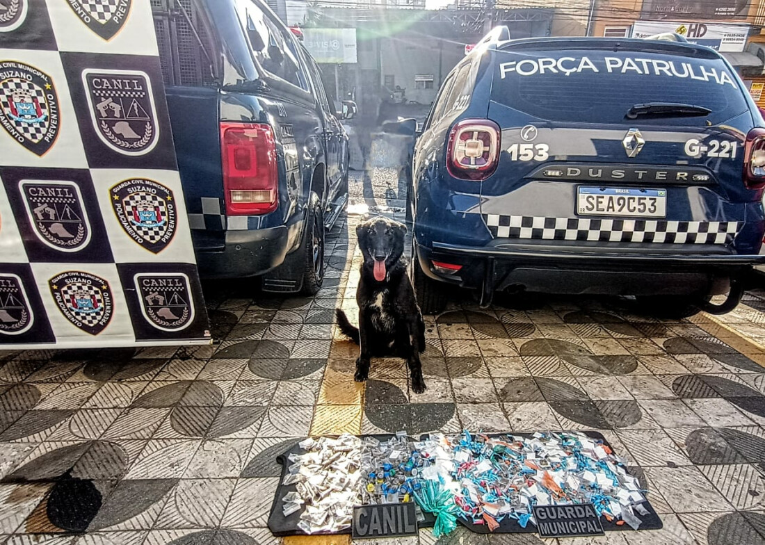 GCM prende suspeito e recolhe 1,5 quilo de drogas em duas ocorrências