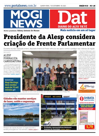 Edição Mogi News/DAT - 07 de setembro de 2023