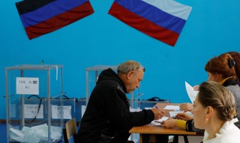 Ucrânia condena "eleições russas falsas" em territórios ocupados