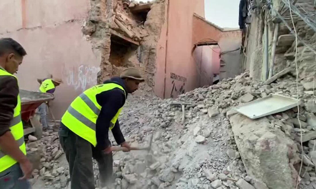 Terremoto deixa mais de 800 mortos no Marrocos