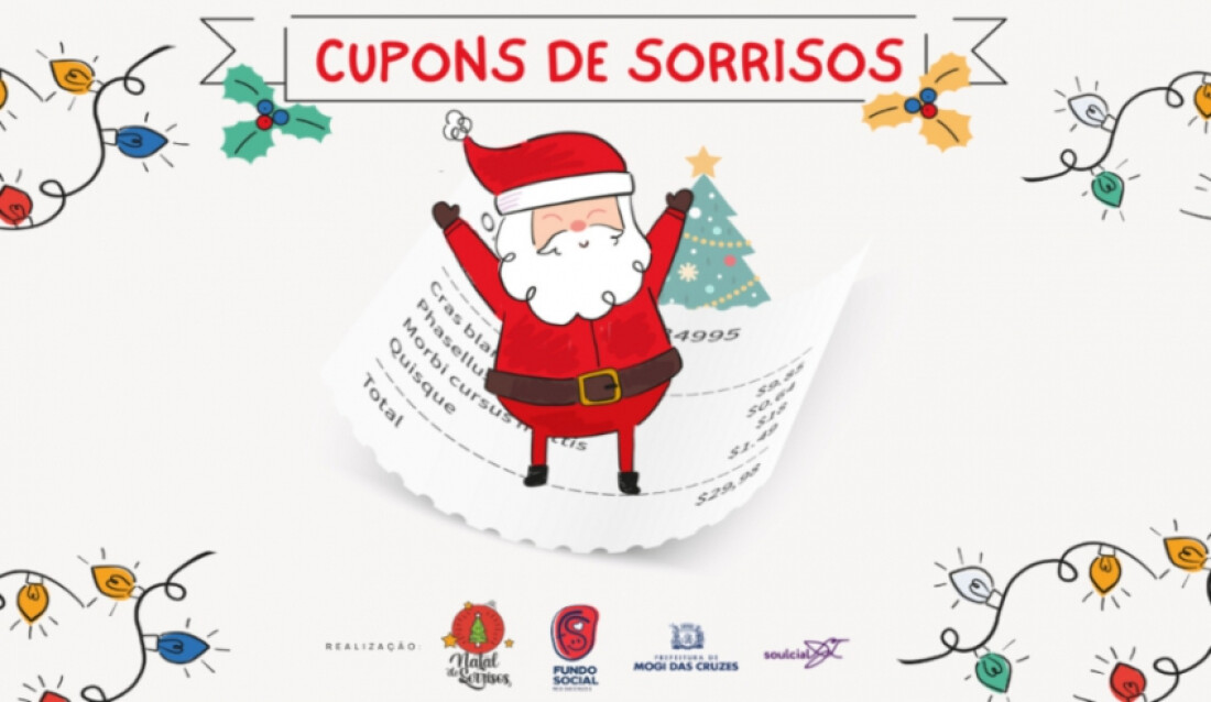 Fundo Social de Mogi e Soulcial lançam nova campanha Cupons de Sorrisos