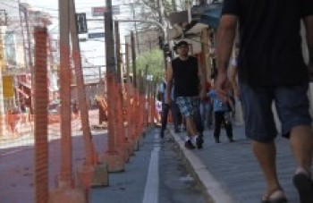 Motoristas devem evitar a região central durante obras na Sacadura