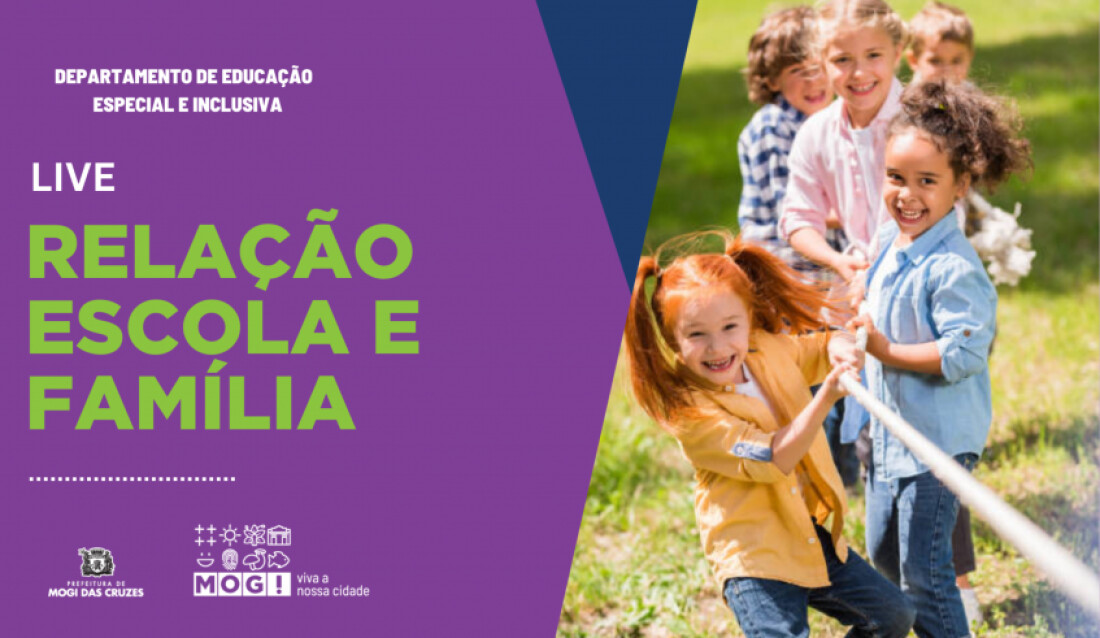 Relação entre escola e família é tema de live da secretaria nesta quarta