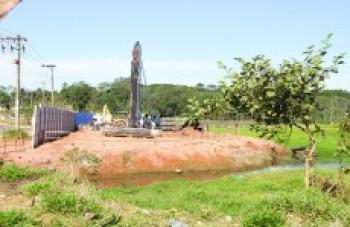 Captação de água no rio Guaió fica comprometida por causa da seca