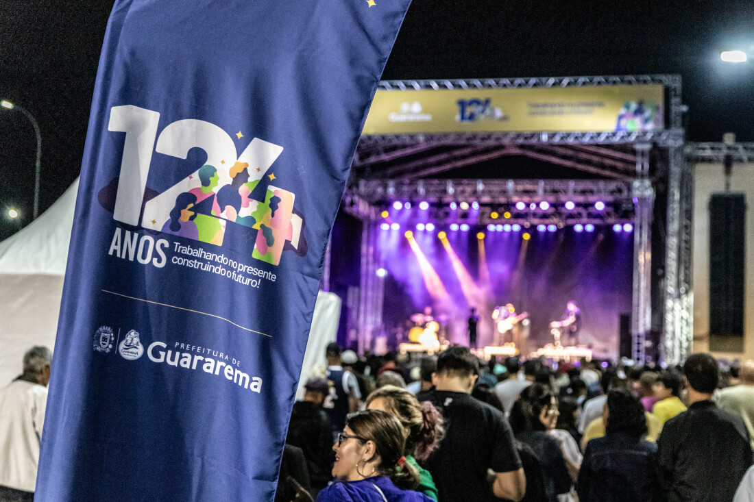 Guararema inicia programação em comemoração aos 124 anos