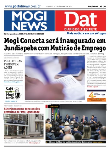 Edição Mogi News/DAT - 17 de setembro de 2023