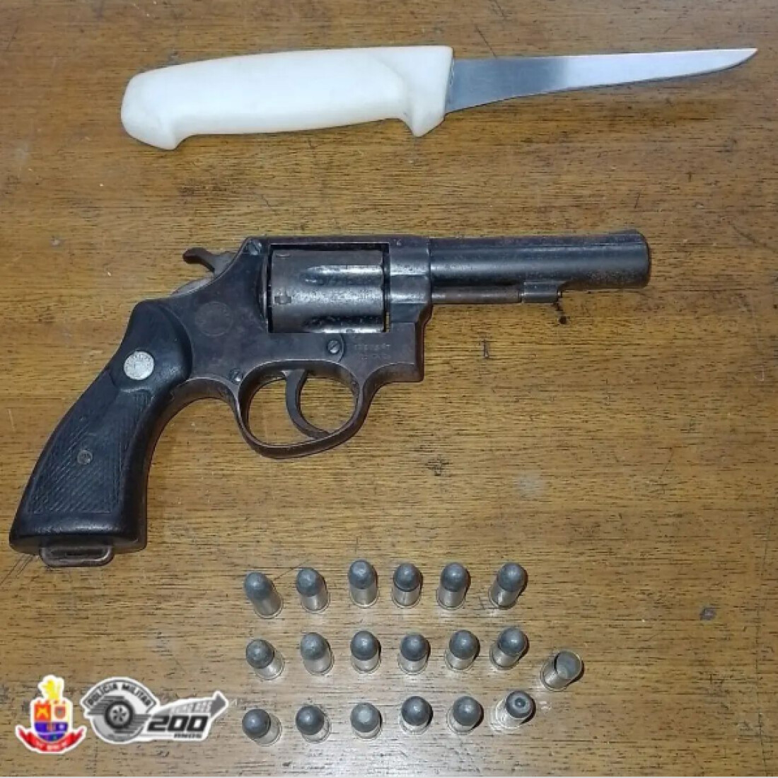 PM faz apreensão de arma e prende individuo por violência doméstica 