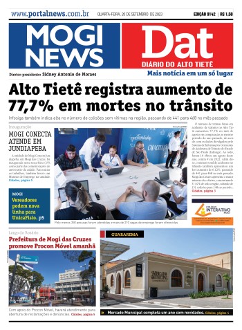 Edição Mogi News/DAT - 20 de setembro de 2023