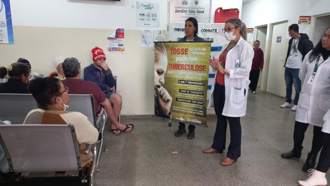 Saúde promove Dia D contra a tuberculose nesta sexta-feira