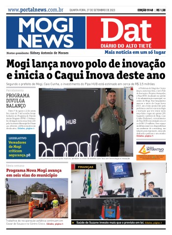 Edição Mogi News/DAT - 27 de setembro de 2023