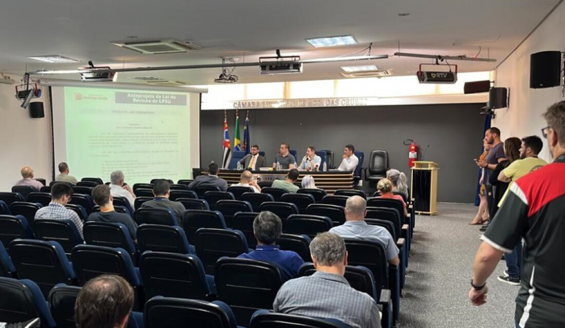 Secretário de Urbanismo participa de audiência sobre revisão de lei