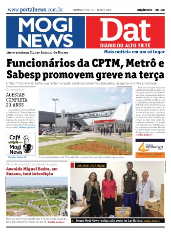 Edição Mogi News/DAT - 1 de outubro de 2023