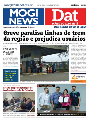 Edição Mogi News/DAT - 4 de outubro de 2023