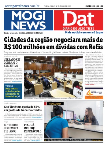 Edição Mogi News/DAT - 05 de outubro de 2023