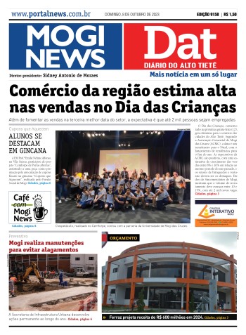 Edição Mogi News/DAT - 08 de outubro de 2023