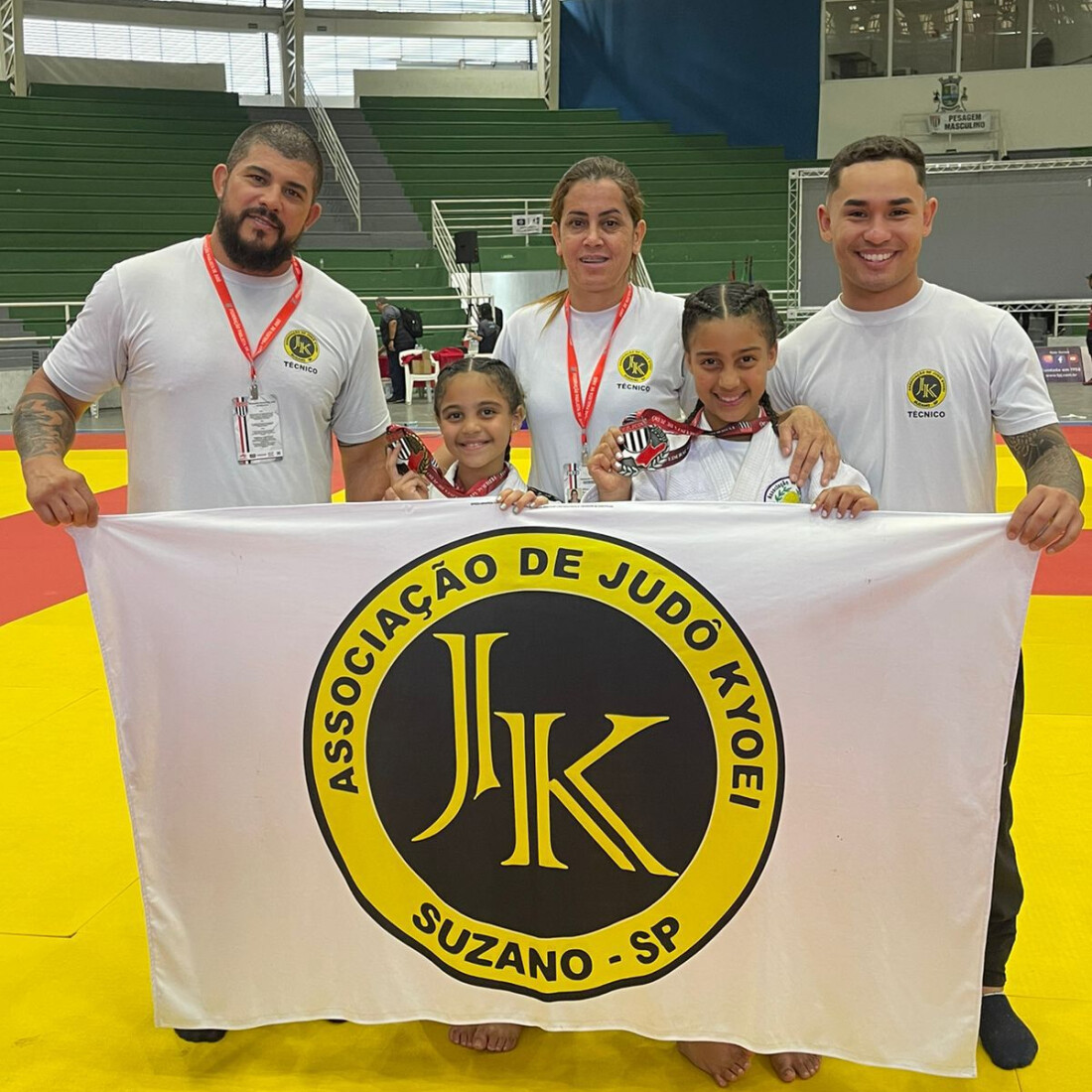 Suzanenses conquistam ouro e prata na final do Campeonato Paulista de judô