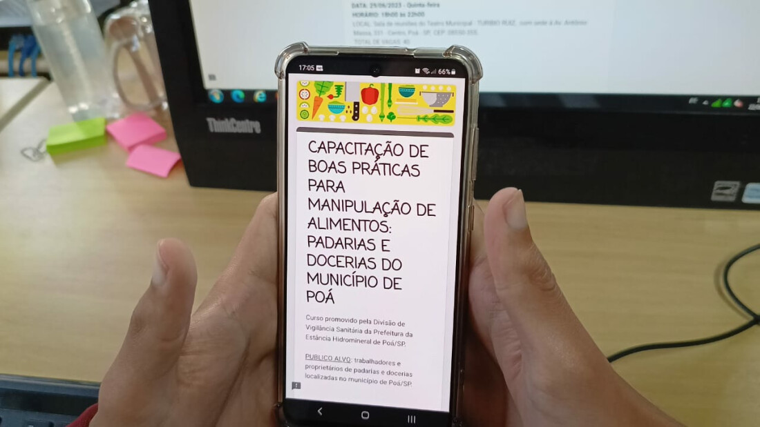 Inscrições para capacitação em manipulação de alimentos se encerra dia 18