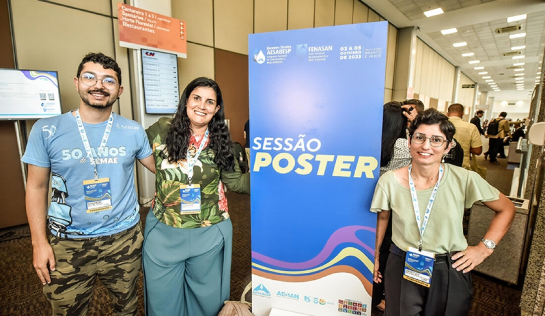 Estudos de profissionais do Semae são apresentados em congresso