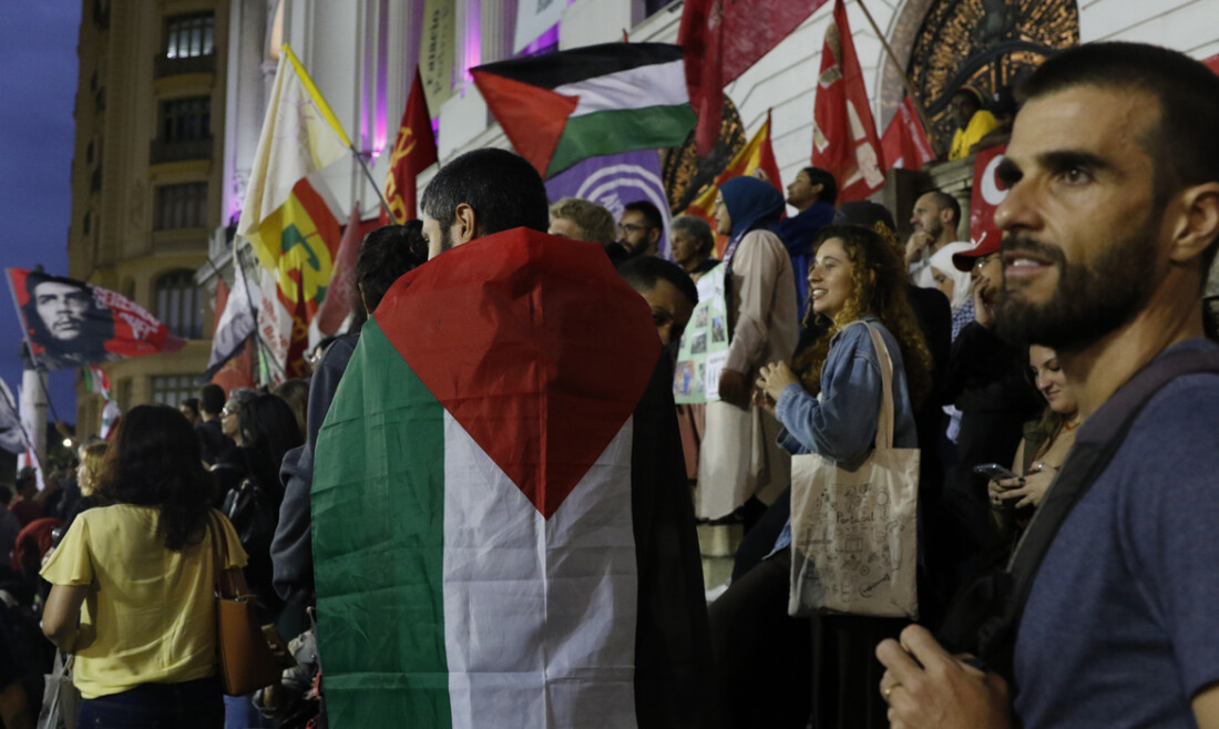 Rio tem ato em solidariedade ao povo palestino