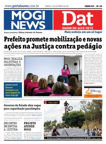 Edição Mogi News/DAT - 21 de outubro de 2023
