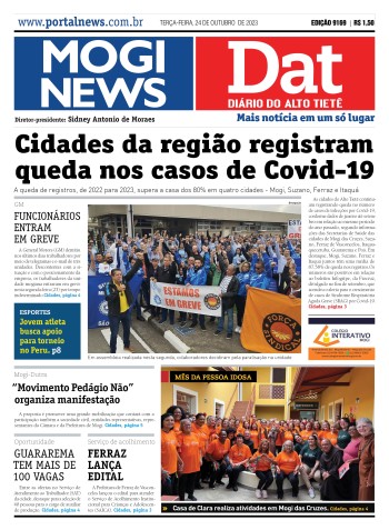Edição Mogi News/DAT - 24 de outubro de 2023