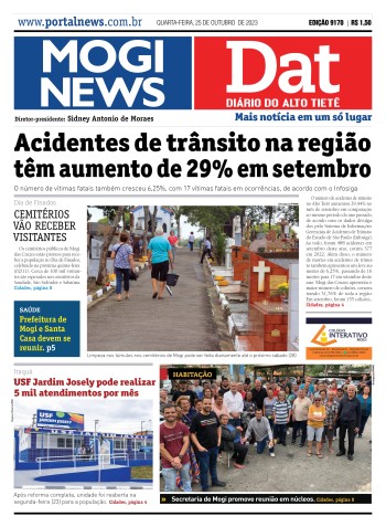 Edição Mogi News/DAT - 25 de outubro de 2023