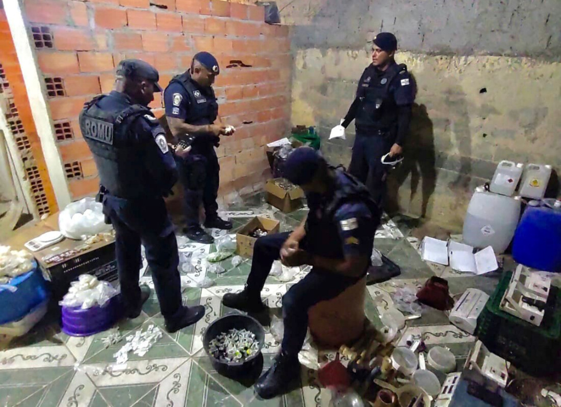 GCM de Itaquá estoura casa bomba e calcula R$ 100 mil de prejuízo ao tráfico