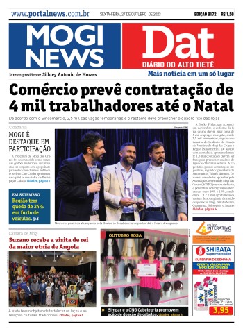 Edição Mogi News/DAT - 26 de outubro de 2023