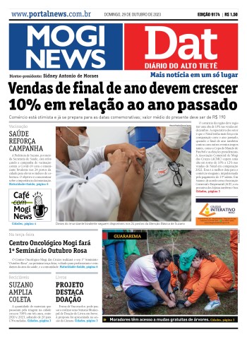 Edição Mogi News/DAT - 29 de outubro de 2023
