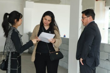 Futura sede da OAB Suzano recebe vistoria de engenheiros e Arquitetos da OAB-SP
