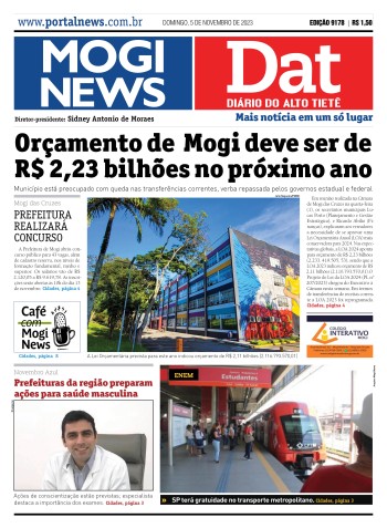 Edição Mogi News/DAT - 05 de novembro de 2023