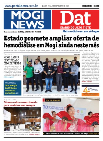 Edição Mogi News/DAT - 8 de novembro de 2023