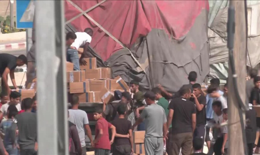 Bombardeios em Khan Yunis  