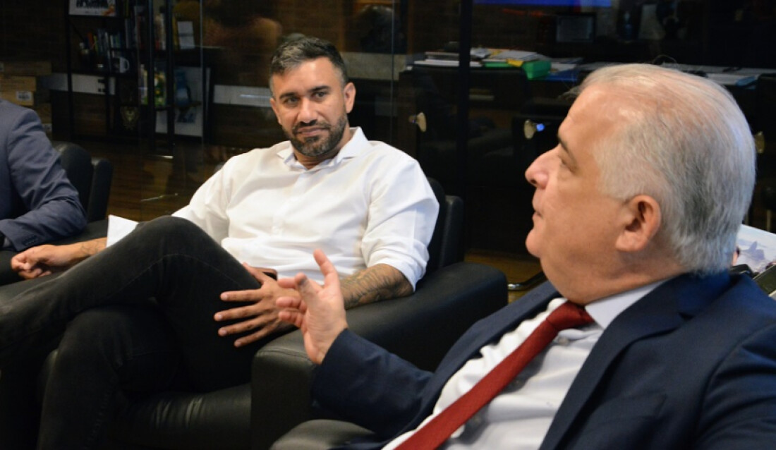 Ministro Márcio França visita Prefeitura de Mogi das Cruzes