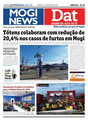 Edição Mogi News/DAT - 12 de novembro de 2023