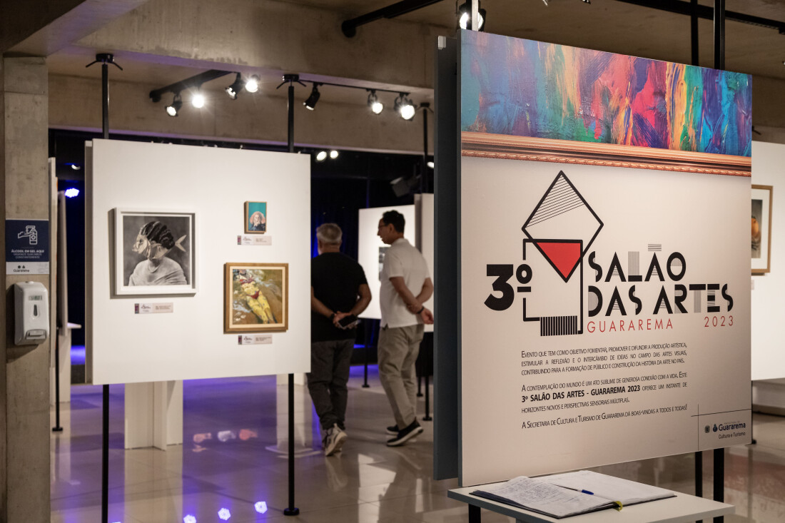 3º Salão das Artes de Guararema tem visitação até o dia 16 de dezembro