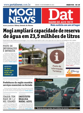 Edição Mogi News/DAT - 18 de novembro de 2023