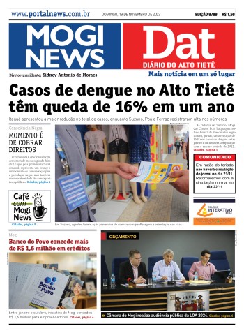 Edição Mogi News/DAT - 26 de novembro de 2023