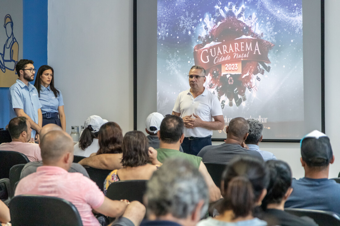 Comerciantes de Guararema recebem cartilha sobre o Cidade Natal 2023