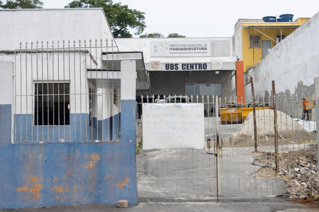 Itaquá inicia reforma da UBS Centro e atendimentos são remanejados 