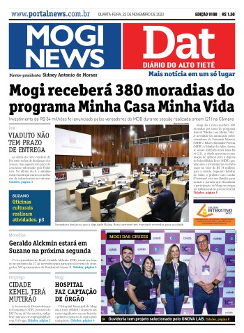 Edição Mogi News/DAT - 22 de novembro de 2023
