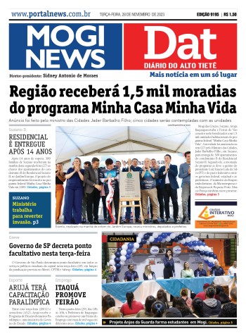 Edição Mogi News/DAT - 27 de novembro de 2023