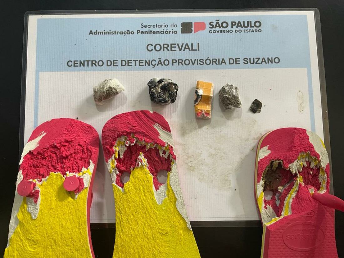 Mulher é flagrada com entorpecentes no CDP de Suzano 