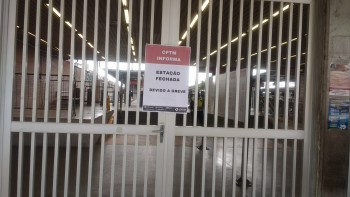  Greve: linha 11 está paralisada entre as estações Estudantes e Guaianazes